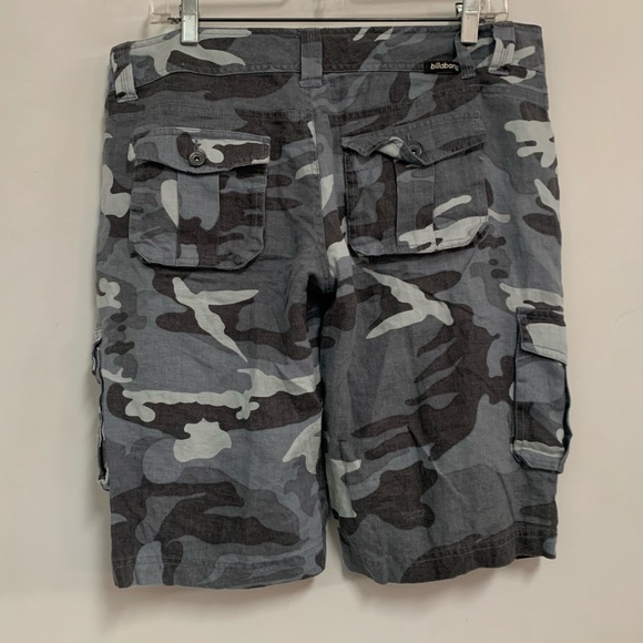 Billabong Linen Cargo Bermuda - Picture 3 of 6